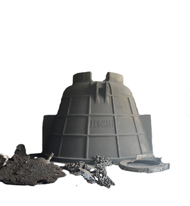 หม้อเก็บตะกรันสำหรับโรงงานเหล็ก หม้อเหล็กหล่อทนความร้อน หม้อเก็บขี้เถ้า ที่ตักตะกรัน - Product Image 1