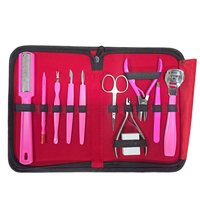 Kit de Manicura y Pedicura Profesional de 6 Piezas, Acero Inoxidable, Herramientas Duraderas de Salón, Opciones Personalizables, Pakistán