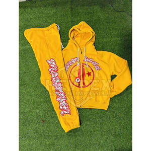 ชุดวิ่งจ๊อกกิ้งผ้าฝ้ายลำลองของผู้ชายชุดวอร์มไซส์พิเศษผ้าฝ้ายระบายอากาศได้ดี100% กลางแจ้งฤดูหนาว - Product Image 6