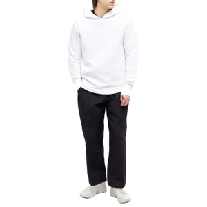 Sweat à capuche surdimensionné en polaire de haute qualité pour hommes, en coton éponge française 100% lourd avec logo brodé personnalisé, hiver teint en plaine - Product Image 1