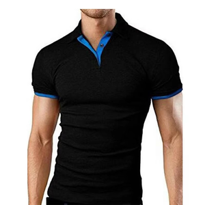 Haute qualité élégant prix de gros à manches courtes hommes respirant nouvelles chemises de golf jogger décontracté ajusté hommes polos - Product Image 1