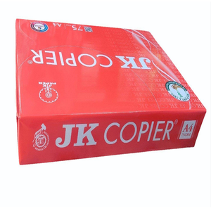 JK Papel Bond Calidad Premium Tamaño A4 70 GSM 80g 75g Impresión de oficina Compre bajo precio Entrega rápida En stock Venta al por mayor - Product Image 1