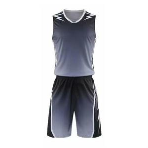 Ensemble de maillots de basket-ball pour hommes en marque privée, logo personnalisé, sublimation, meilleur design, uniforme de basket-ball respirant pour hommes - Product Image 1