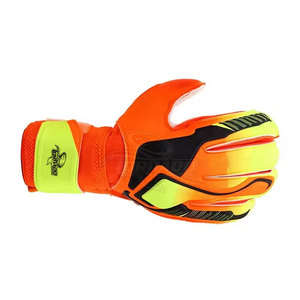 Gants de gardien de but en cuir de haute qualité, respirants, imperméables, à doigts entiers, pour l'entraînement sportif unisexe - Product Image 4