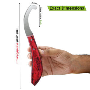 Nouvel arrivage de couteau pour enlever les œufs de manteau de cheval outil de grattoir de toilettage en acier poli couteau efficace pour enlever les œufs de cheval - Product Image 4