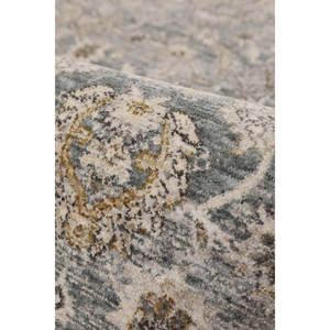 Handmade Classic Polyester Rectangle Hallway <b>Rug</b> Vintage <b>Grey</b> Elegance for Living Room <b>Bedroom</b> Teen Spaces - Product Image 2