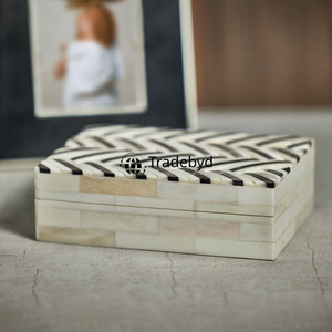 Premium Handcrafted Bone Inlay Decorative Jewelry <b>Box</b> Stylish Gift for Tradebyd Buyers - Product Image 5