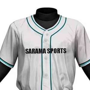 Uniformes de Béisbol Deportivos Personalizados de la Mejor Calidad con Logotipo para Hombre y Uniformes de Béisbol con Logotipo Personalizado Estampado - Product Image 2