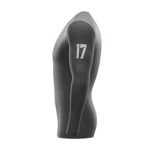 Rash Guards unis de qualité supérieure à logo personnalisé Chemises à compression les mieux notées Rash Guards personnalisés à vendre - Product Image 6