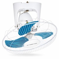 Ventilateurs de toit de 16/18 pouces adaptés aux cantines scolaires, aux dortoirs du personnel, aux chantiers et aux cafétérias d'usine. Gauche-droite.