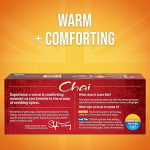 Twinings Chai <b>Black</b> Tea Individually <b>Wrapped</b> Bags, 100 Count - Product Image 3