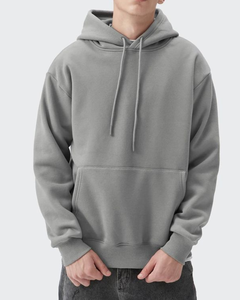 Sudadera con Capucha para Hombre, Estilo Casual, Color Sólido, Ajuste Holgado, Tendencia de Invierno, Venta al Por Mayor - Product Image 5