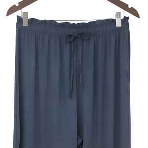 Pantalon décontracté pleine longueur pour femme Polyester anti-rides avec design extensible Matériau respirant confortable-Keyra - Product Image 3