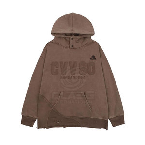 Sweat-shirts pour hommes au style unique et respirant, sweat-shirts délavés pour hommes en vente chaude, prix de gros - Product Image 1