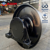 Rodillo de Acero al Carbono JUXIN de Alta Calidad para Cintas Transportadoras, Polea de Cabeza de Cinta Transportadora con Rodamiento de Bolas para Aplicaciones en Sistemas de Transporte