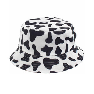 หมวกทรงถังปักสีดำสำหรับกลางแจ้งหมวกทรงถังทำจากผ้าฝ้ายใส่ได้ทั้งชายและหญิงทำจากผ้าคอตตอนพร้อมโลโก้ของคุณ - Product Image 2