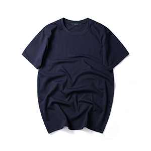 Camiseta personalizada de la mejor calidad con logotipo bordado para hombre, camiseta informal de manga corta de algodón pesado, camiseta de secado rápido para hombre - Product Image 5