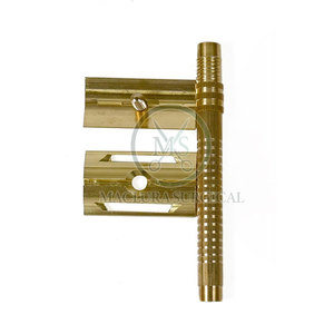 Maquinilla de afeitar de seguridad de acero inoxidable de calidad superior con una sola hoja para un afeitado facial Suave y eficaz Diseño ligero - Product Image 4