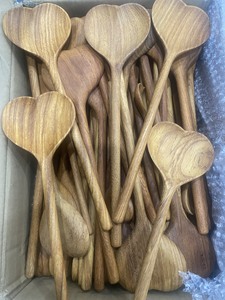 Ensemble de cuillères polyvalentes en bois du Vietnam par 99 Gold Data pour les restaurants, les boutiques de cadeaux et les ustensiles de cuisine - Product Image 5
