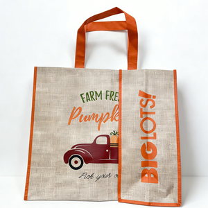 Bolsas Tejidas de Dibujos Animados de PP con Asas de Cinta de PP - Product Image 2