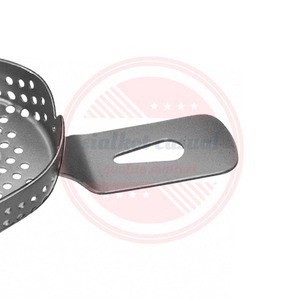Bandeja de impresión dental más vendida Herramienta de impresión de uso de ortodoncia y dentista de acero inoxidable - Product Image 3
