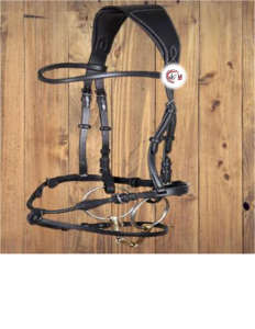 Brida de caballo de cuero Premium de alta calidad con banda de cejas de cristal Productos de caballo Premium - Product Image 2