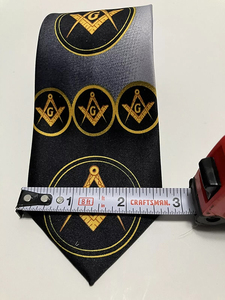 Nouveau rouge Royal Arch chapitre RA cravate superbe qualité cravate Top qualité personnalisé maçonnique Regalia cravates pour hommes top qualité ronpex - Product Image 3