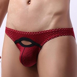 Ropa interior de cintura media sin costuras con estampado de gran tamaño, Calzoncillos Bóxer transpirables de secado rápido para hombre - Product Image 1