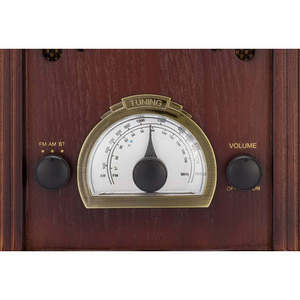 Radio rétro en bois AM/FM avec Bluetooth - Product Image 3