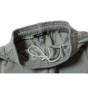 Pantalon de survêtement respirant taille moyenne pour hommes et femmes de couleur unie - Product Image 5