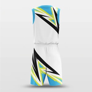 Kit d'uniforme de basket-ball Uniformes de basket-ball sublimés Maillots Shorts Uniformes de basket-ball de broderie - Product Image 6