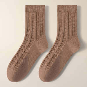 2025 New High Quality Customised Blank Crew <b>Socks</b> Custom Embroidery Printed Womens <b>Socks</b> Quick Dry Anti-Slip Daily Use - Product Image 5