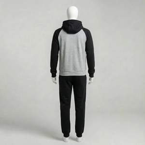 ชุดวอร์มผ้าฟลีซคอตตอน 100% คุณภาพสูง แบบเรียบง่าย สั่งทำขายส่ง ชุดโอเวอร์ไซส์ และกางเกงวอร์มสำหรับเล่นกีฬา แบบยูนิเซ็กส์ - Product Image 5