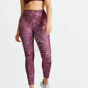 Quick Dry Yoga Workout Custom Sublimation <b>Leggings</b> Wholesale Fashion Women High Waist Gym <b>Legging</b> - Product Image 2