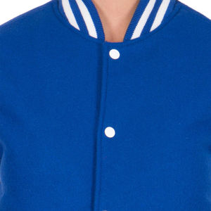 Chaquetas Varsity de Algodón Tejido Transpirable Personalizadas al por Mayor con Logotipo Bordado, Marca Privada para Mujer, Invierno - Product Image 5