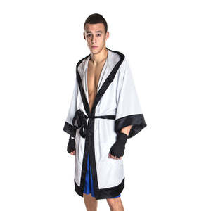 Venta al por mayor de fábrica, batas de boxeo personalizadas, ropa de boxeo de lucha, ropa deportiva personalizable de alta calidad - Product Image 4