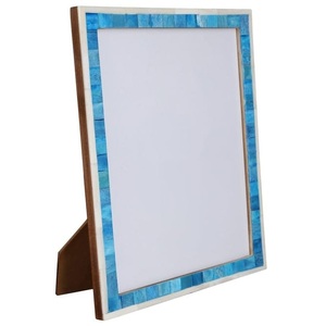 Cadre photo personnalisé luxueux de meilleure qualité fabriqué à la main en bois incrusté d'os Style à la mode pour la décoration Logo personnalisé - Product Image 2