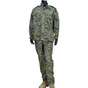 Cómodo conjunto de uniforme de servicio táctico transpirable con múltiples bolsillos para trabajo y entrenamiento al aire libre - Product Image 3