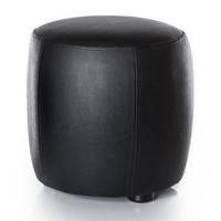 Pouf de rangement carré bleu ciel au design moderne avec couvercle amovible, pieds en métal, pour salle à manger, gonflable, durable et portable
