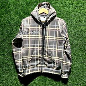 Sudaderas con cremallera de camuflaje por sublimación de poliéster personalizadas con logotipo bordado | Chaqueta con cremallera completa para hombres y mujeres - Product Image 1