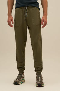 Pantalons de survêtement décontractés en coton surdimensionnés pour hommes avec logo personnalisé, de haute qualité, pour la salle de sport - Product Image 4