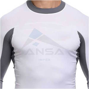 Compression Gym Shirts Long Sleeve Custom <b>Bjj</b> <b>Rashguard</b> Comfortable MMA Sublimated Mens Rash Guard Athletic Training Fight - Product Image 6