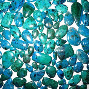 Piedra preciosa suelta crisocola natural, venta al por mayor, piedra preciosa suelta crisocola para la fabricación de joyas, piedras preciosas - Product Image 6