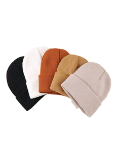 Custom Knitted Wool Winter Warm Digital Vintage Cartoon Pattern Jacquard Beanie Outdoor <b>Hats</b> for Unisex Personalized Jacquard - Product Image 3