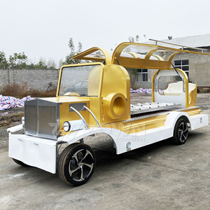 Chariot doré traditionnel de style européen Corbillard électrique à <span class=keywords><strong>chevaux</strong></span> <span class=keywords><strong>Van</strong></span> funéraire Remorque Vente <span class=keywords><strong>Transport</strong></span> spécial - Product Image 5