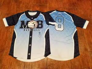 2925 uniformes de Baseball vente en gros personnalisé Sublimation maille Baseball maillot adultes professionnel Baseball maillot - Product Image 5