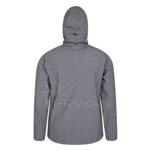 Outdoor Use Men's Hooded Winter Windbreaker <b>Jacket</b> <b>Waterproof</b> Quick Dry Breathable Polyester/Nylon Custom Size OEM Service - Product Image 4