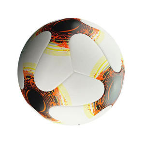 Ballon de Football Football en Cuir PU Match de Sport 2024 Nouveau Style Fabricant Pakistanais avec logo personnalisé Ballon de Football - Product Image 1