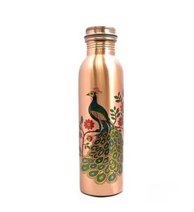 Pure Copper <b>Water</b> <b>Bottle</b> With Tumblers Available In Various Sizes and Finishes Along with Custom Branding & Packaging Options - Product Image 2