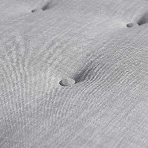 Juego de sofás de tela de lino gris de dos plazas modernos de mediados de siglo, diseño minimalista para muebles para el hogar para apartamentos de Indonesia - Product Image 3